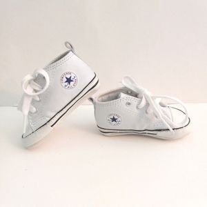 Chuck Taylor's Converse Softbottom White Infant Size 3